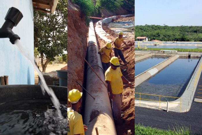 Água tratada e coleta e tratamento de esgoto reduzem incidência de contaminações Água tratada e coleta e tratamento de esgoto reduzem incidência de contaminações