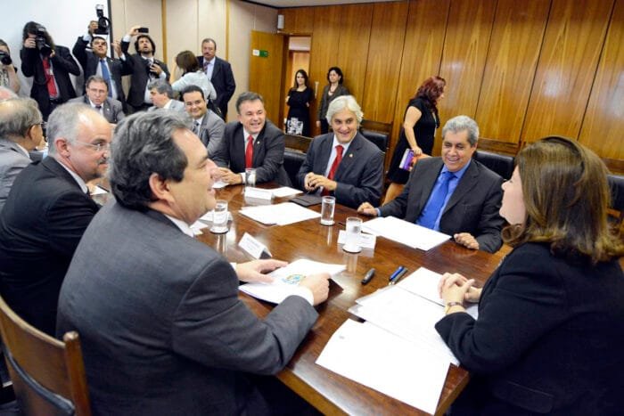 Bancada de MS em audiência com a ministra Miriam Belchior Bancada de MS em audiência com a ministra Miriam Belchior