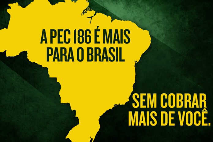 Defensores da PEC 186 afirmam que medida geraria mais recursos sem aumentar impostos Defensores da PEC 186 afirmam que medida geraria mais recursos sem aumentar impostos