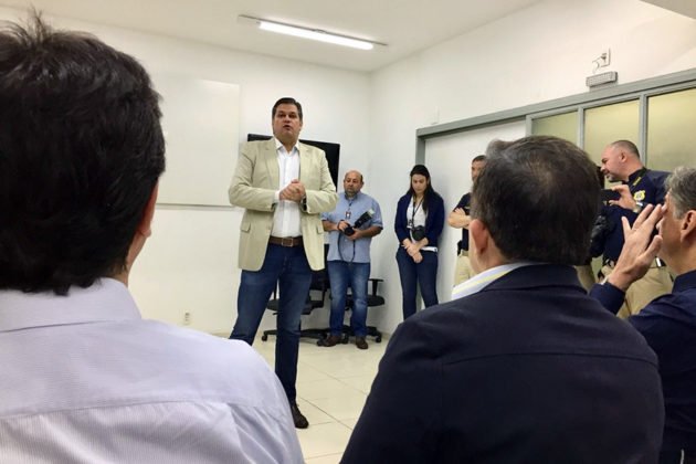 O diretor da PRF, Renato Borges Dias, agradeceu apoio da bancada &agrave; corpora&ccedil;&atilde;o