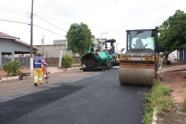 Investimento em recapeamento soma R$ 824 mil (emenda de Vander + contrapartida do Munic&iacute;pio)