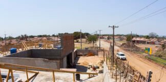 Obra da nova unidade de saúde já está em andamento (foto: Clóvis Neto/PMC)