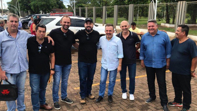 Entrega de patrulhas mecanizadas para a regi&atilde;o de Ponta Por&atilde;