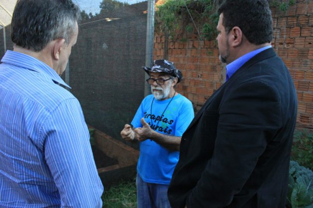 Vander foi ao Lageado conhecer projeto social do Frei Jonas, beneficiado pela atua&ccedil;&atilde;o do mandato