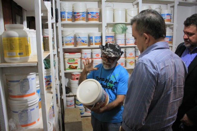 Vander foi ao Lageado conhecer projeto social do Frei Jonas, beneficiado pela atua&ccedil;&atilde;o do mandato