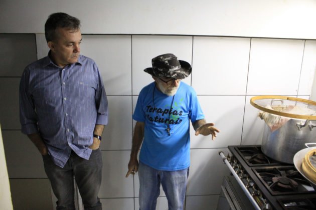 Vander foi ao Lageado conhecer projeto social do Frei Jonas, beneficiado pela atua&ccedil;&atilde;o do mandato