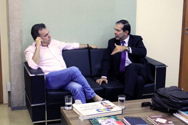 Vander e o defensor público-geral Fábio Rogério conversaram sobre projeto da sede do órgão na Capital