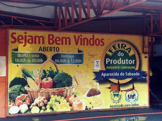 Cobertura da Feira do Produtor de Aparecida do Taboado est&aacute; pronta para ser entregue &agrave; comunidade