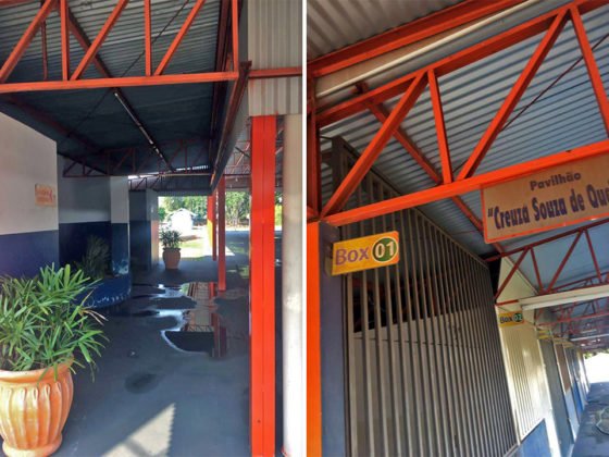 Cobertura da Feira do Produtor de Aparecida do Taboado est&aacute; pronta para ser entregue &agrave; comunidade