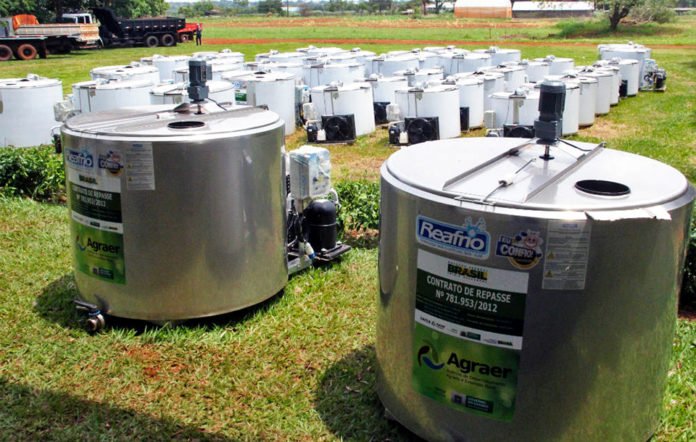 Os resfriadores são fundamentais na busca pela regularidade e aumento da produtividade do leite Os resfriadores são fundamentais na busca pela regularidade e aumento da produtividade do leite