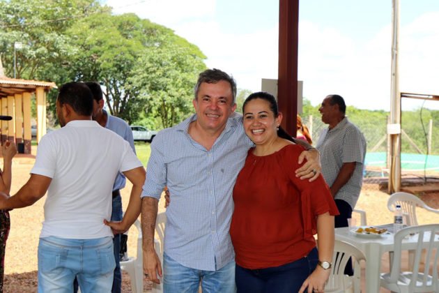 Vander esteve no Assentamento 20 de Mar&ccedil;o para entregar a patrulha mecanizada