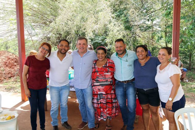 Vander esteve no Assentamento 20 de Mar&ccedil;o para entregar a patrulha mecanizada