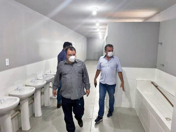 Visita a obra dos alojamentos para trabalhadores que v&atilde;o atuar na constru&ccedil;&atilde;o da nova f&aacute;brica da Suzano