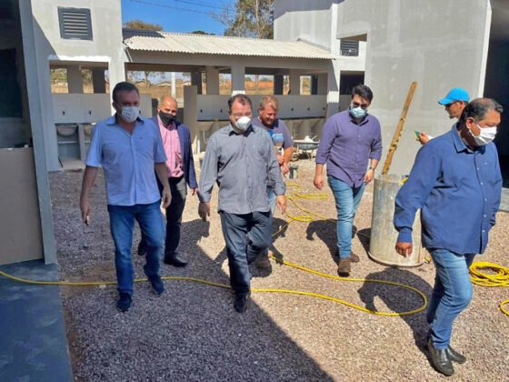 Visita a obra dos alojamentos para trabalhadores que v&atilde;o atuar na constru&ccedil;&atilde;o da nova f&aacute;brica da Suzano