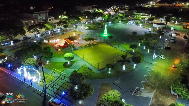 Ilumina&ccedil;&atilde;o de Natal em Sete Quedas