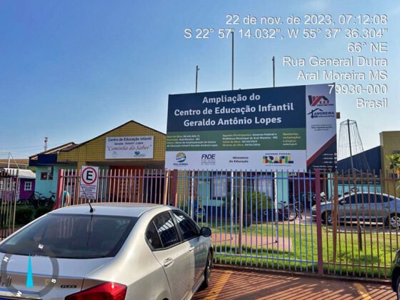 Amplia&ccedil;&atilde;o de Ceinf em Aral Moreira come&ccedil;a gra&ccedil;as a emenda do deputado Vander