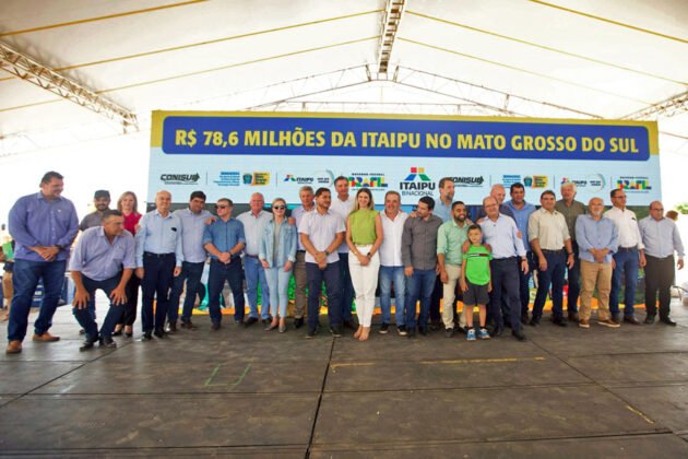 Com apoio de Vander, Itaipu lan&ccedil;a R$ 78 mi em investimentos para 35 munic&iacute;pios de MS