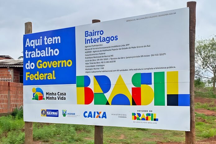 Minha Casa Minha Vida do governo Lula garante 60 novas moradias em Naviraí