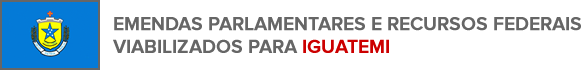 Emendas e recursos para Iguatemi