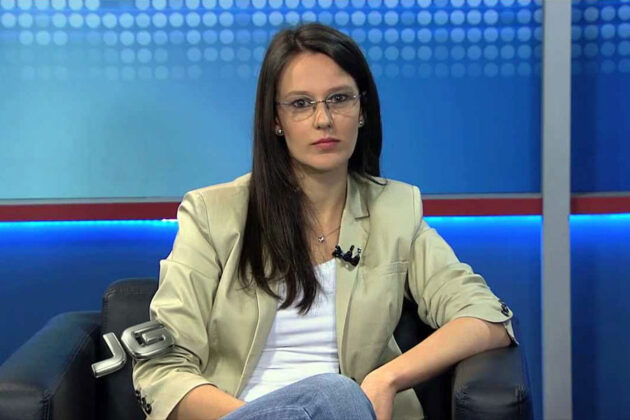 Esther Solano, durante entrevista ao Jornal da Gazeta