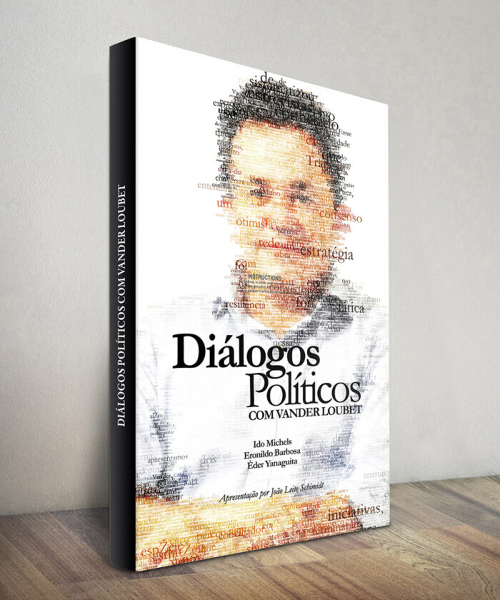 Capa do livro “Diálogos Políticos”