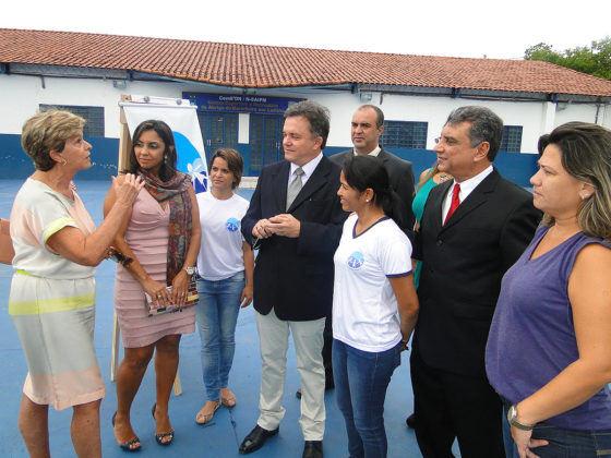 Durante a visita Vander também conheceu projetos sociais da Camala