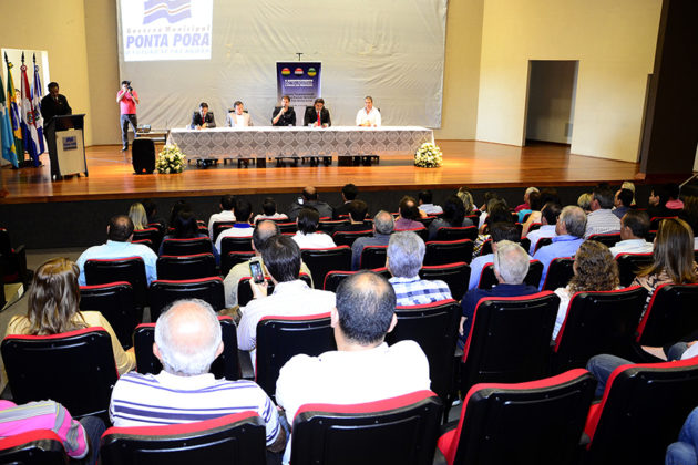 Evento reuniu empresários de Ponta Porã e de outros municípios da fronteira (Foto: Lucho Rocha/CCS/PMPP)