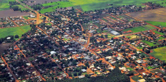 Vista aérea de Aral Moreira