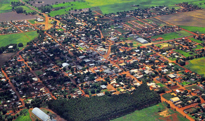 Vista aérea de Aral Moreira