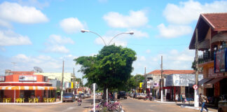 Rua do Centro de Deodápolis