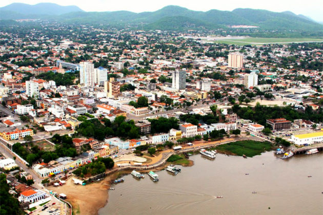 Vista da cidade de Corumbá