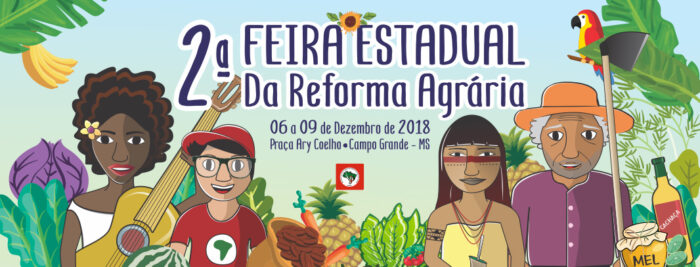 Este ano será realizada a 2ª edição da Feira Estadual da Reforma Agrária