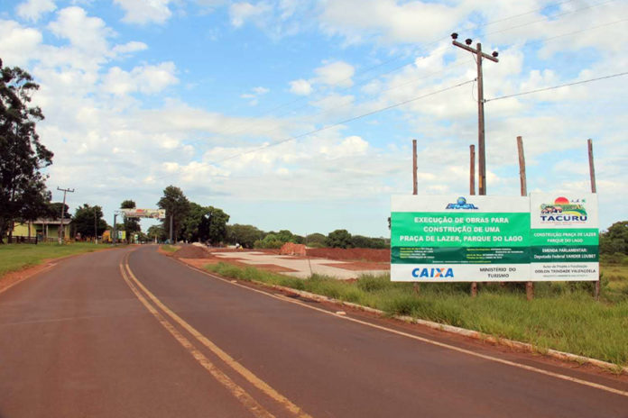 Praça do Tereré será novo cartão postal de Tacuru