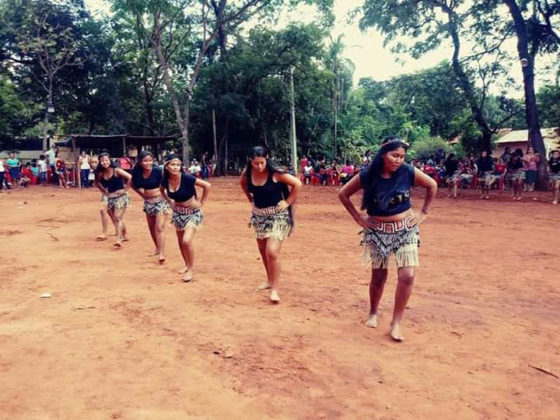 Dionedison representou Vander em festividades pelo Dia do Índio