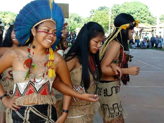 Dionedison representou Vander em festividades pelo Dia do Índio