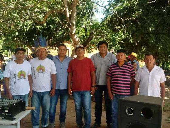 Dionedison representou Vander em festividades pelo Dia do Índio