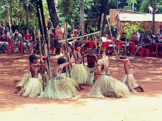 Dionedison representou Vander em festividades pelo Dia do Índio