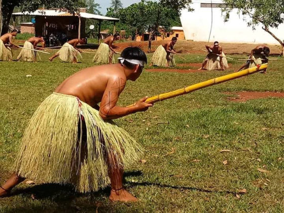 Dionedison representou Vander em festividades pelo Dia do Índio