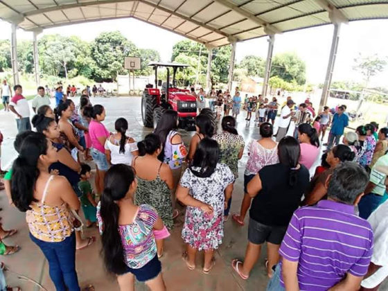 Dionedison participou de reuniões comemorativas aos tratores viabilizados por Vander e Zeca