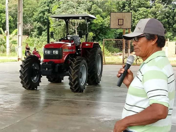 Dionedison participou de reuniões comemorativas aos tratores viabilizados por Vander e Zeca