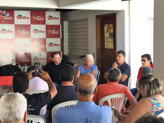 Prof. Ido representou Vander em reunião do PT da Capital