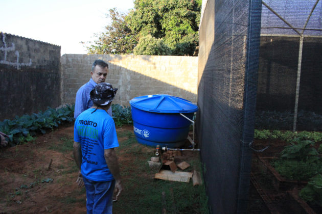 Vander foi ao Lageado conhecer projeto social do Frei Jonas, beneficiado pela atuação do mandato