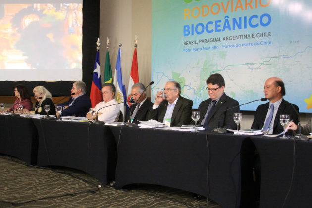 Reunião em Campo Grande contou com autoridades do Brasil, Paraguai, Argentina e Chile.