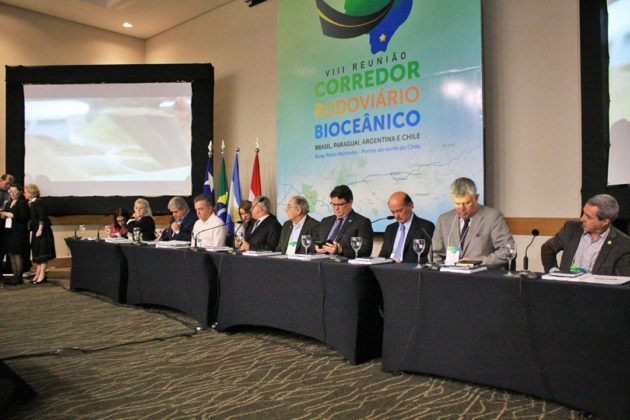 Reunião em Campo Grande contou com autoridades do Brasil, Paraguai, Argentina e Chile.