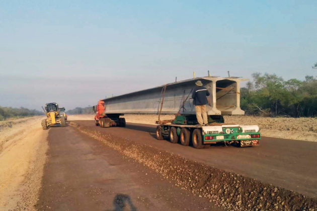 Obras seguem aceleradas do lado paraguaio da Rota Bioceânica