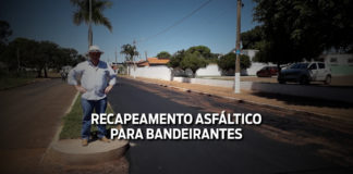 Vereador Welton agradece a Vander e Zeca por recapeamento asfáltico em Bandeirantes