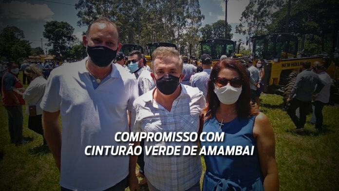 Vander se compromete a destinar patrulha mecanizada para cinturão verde de Amambai