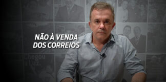 Não à privatização dos Correios