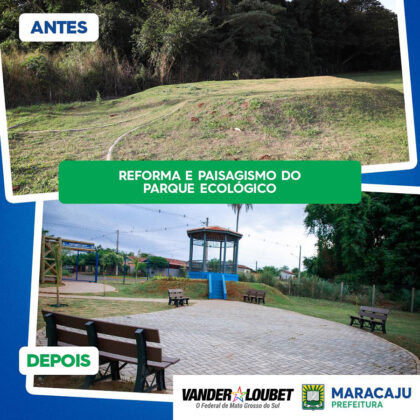 Com emenda de Vander, Parque Ecológico de Maracaju é revitalizado