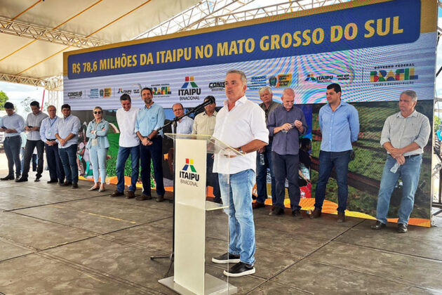 Com apoio de Vander, Itaipu lança R$ 78 mi em investimentos para 35 municípios de MS
